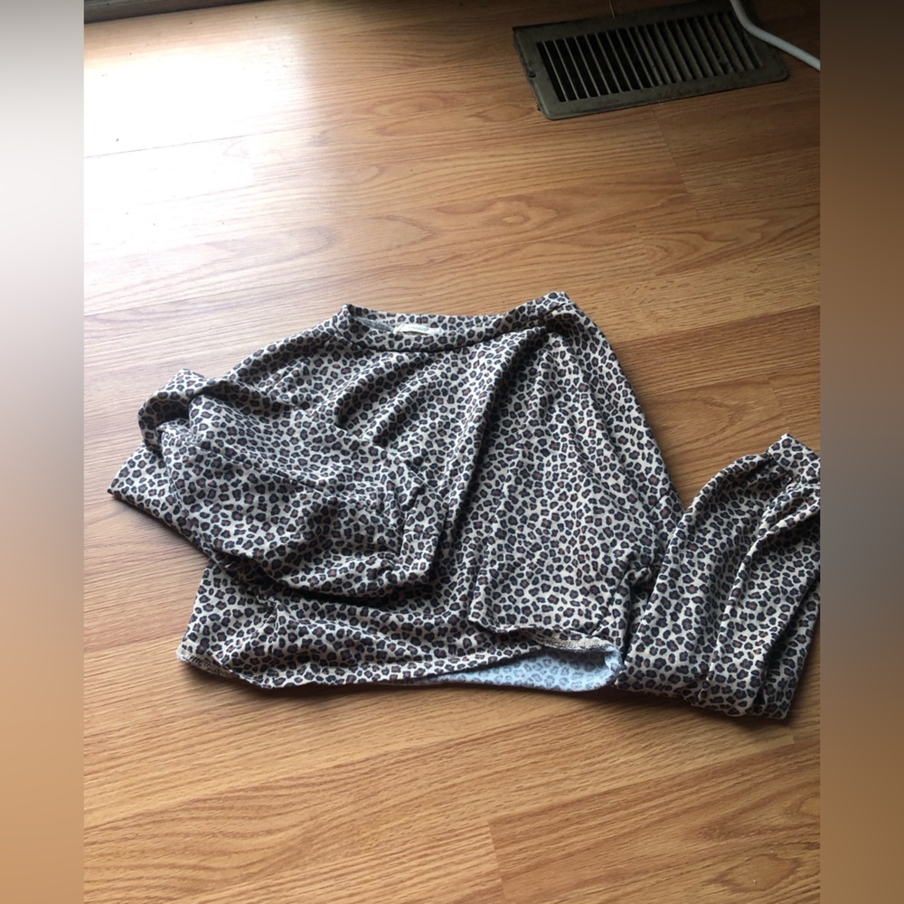 Timing Leopard Print Crop Top